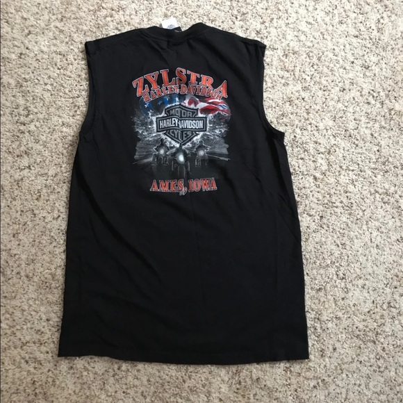Harley Davidson Cut-Off Tee - Picture 2 of 3